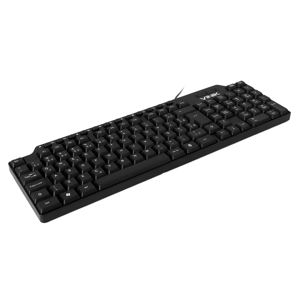 Imagem 3 de 5 do produto Teclado Usb Multimidia Dynamic 12 Teclas Multimidia Abnt2 Cabo 1.8m - Dt116