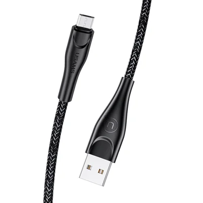 Cabo Usb Usams Usb A Pra Micro Usb Máx. 2a 2metros Preto.