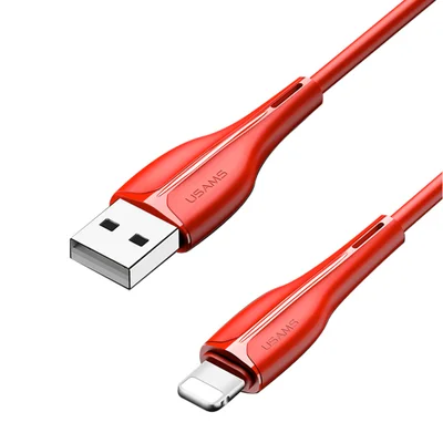 Cabo Usb Usams Usb A Pra Lightning Máx. 2a 1 M Vermelho.
