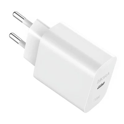 Carregador Parde 1hora Pd 20w Porta Usb Tipo C Branco.