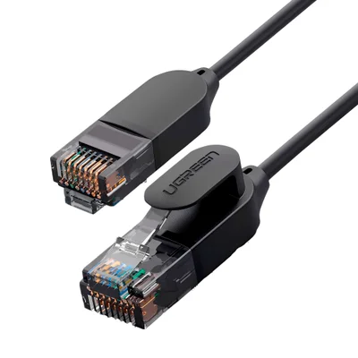 Cabo De Rede Ugreen Cat6a Utp Ethernet Rj45 3metro Preto