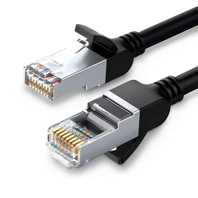 Cabo De Rede Rj45 Ugreen Cat6 Utp Macho 0.5 Metro Preto.