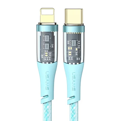Cabo Usb Usams Usb C Pra Lightning Pd 20w 1.2metro Verde