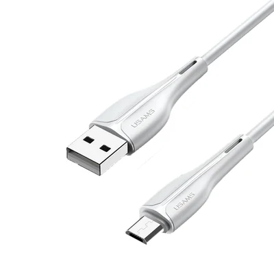 Cabo Usb Usams Usb A Pra Micro Usb Máx. 2a 1metro Branco.