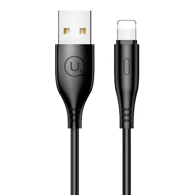 Cabo Usb Usams Usb A Pra Lightning Max. 2a 1metro Preto.