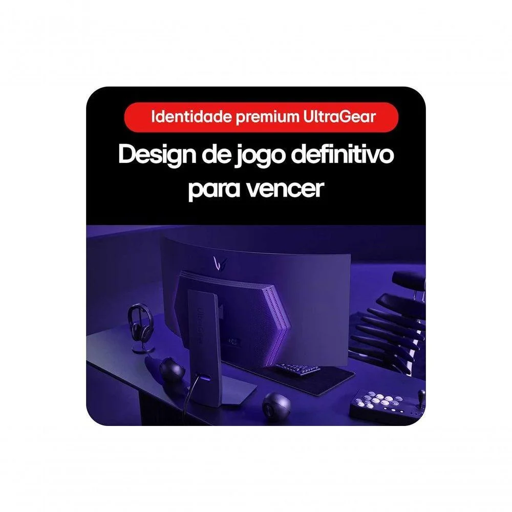 Monitor Gamer Lg Ultragear OLED Curvo – Tela OLED 45” Qhd Hdr400 Trueblack 240hz 0,03ms (gtg) Nvidia G-sync