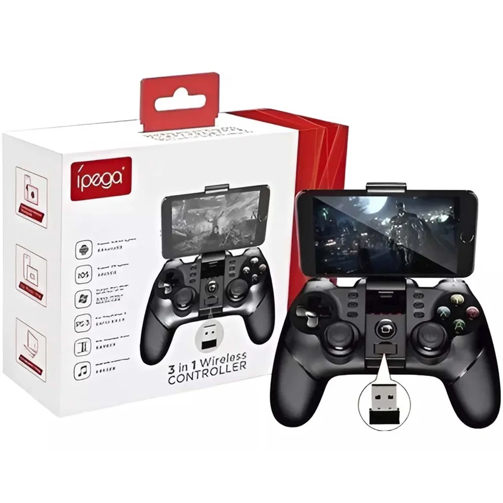 Imagem 4 de 4 do produto Controle Ipega Bluetooth Wireless P/ Android Iphone WINDOWS