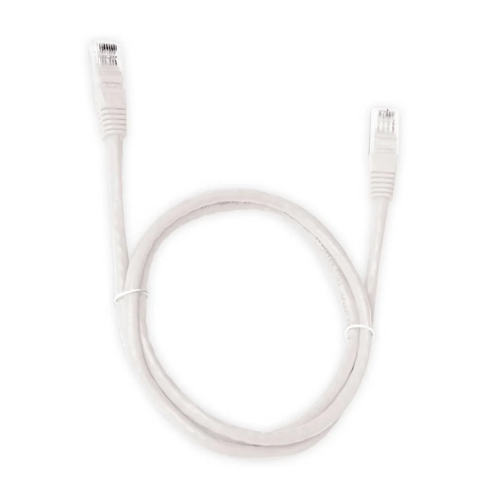 Imagem 1 de 5 do produto Cabo De Rede Cat.6 Pluscable Patch Cord 1,5 Metros Branco - PC-eth6u15wh