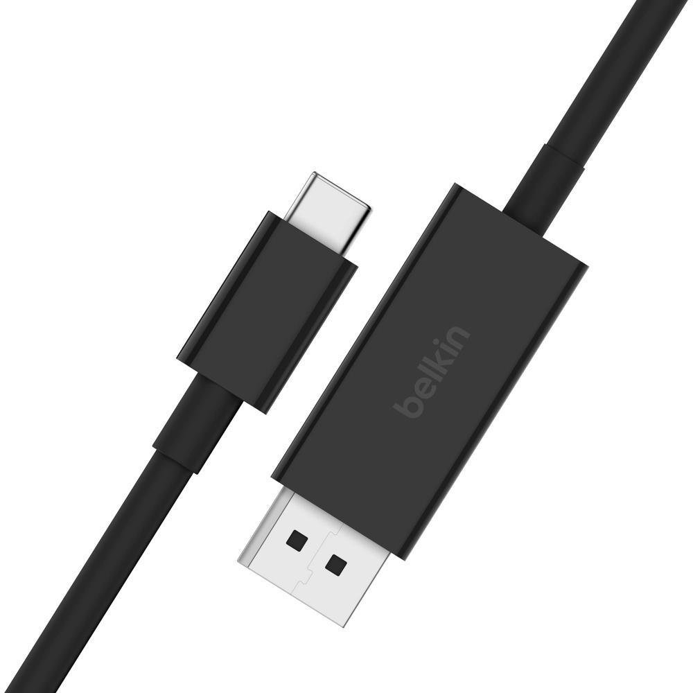 Cabo Belkin Usb Type C Para Displayport 1.4 6.6ft/2m, 32.4gbps, 8k@60hz Ou 4k@144hz, Com Hbr3, Dsc, Hdcp 2.2, Dp Cabo Belkin Usb Type C Para Displayport 1.4 6.6ft/2m, 32.4gbps, 8k@60hz Ou 4k@144hz, Com Hbr3, Dsc, Hdcp 2.2, Dp