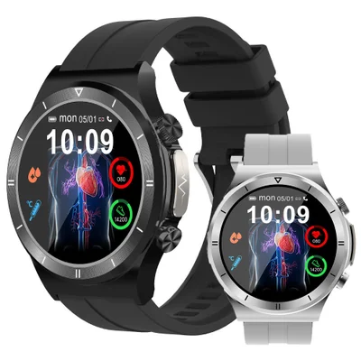 Smartwatch Smartch Jl7013a6 À Prova D'água Preto Preto