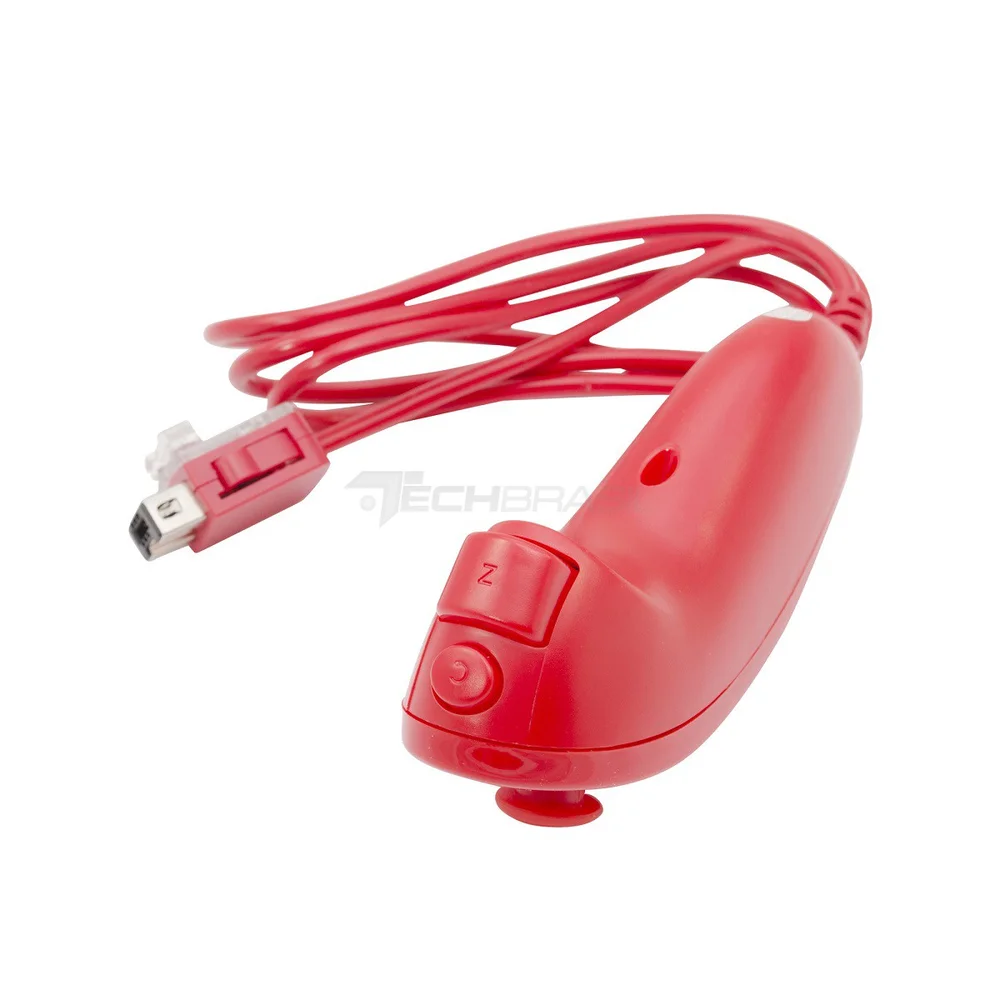 Imagem 3 de 5 do produto Controle Nunchuk Para Nintendo Wii E Wii U Vermelho