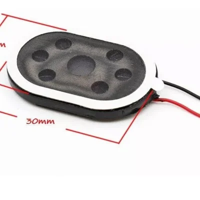 Alto Falante Oval 30x20mm 1w 8 Ohms Tablet Notebook.