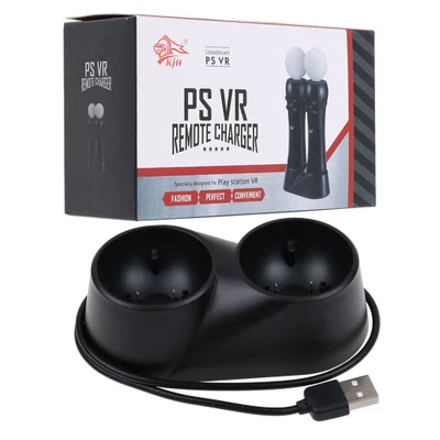 Carregador Base Para Controles Para Ps Move Vr Playstation 4 Ps4