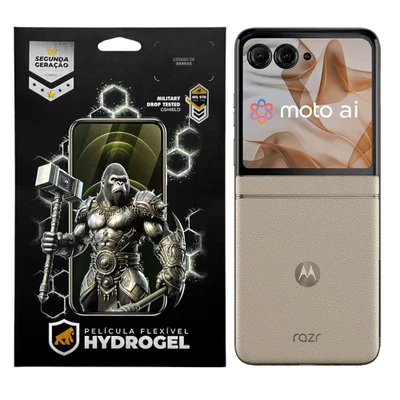 Película Para Motorola Moto Razr 50 5g - Traseira Hydrogel Hd - Gshield.