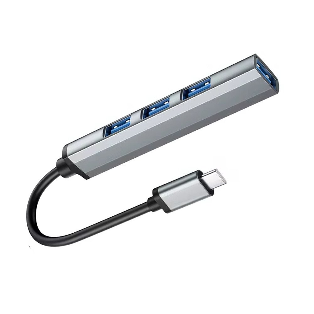 Adaptador Usb Tipo C Para 4 Porta Usb 3.0
