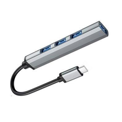 Adaptador Usb Tipo C Para 4 Porta Usb 3.0
