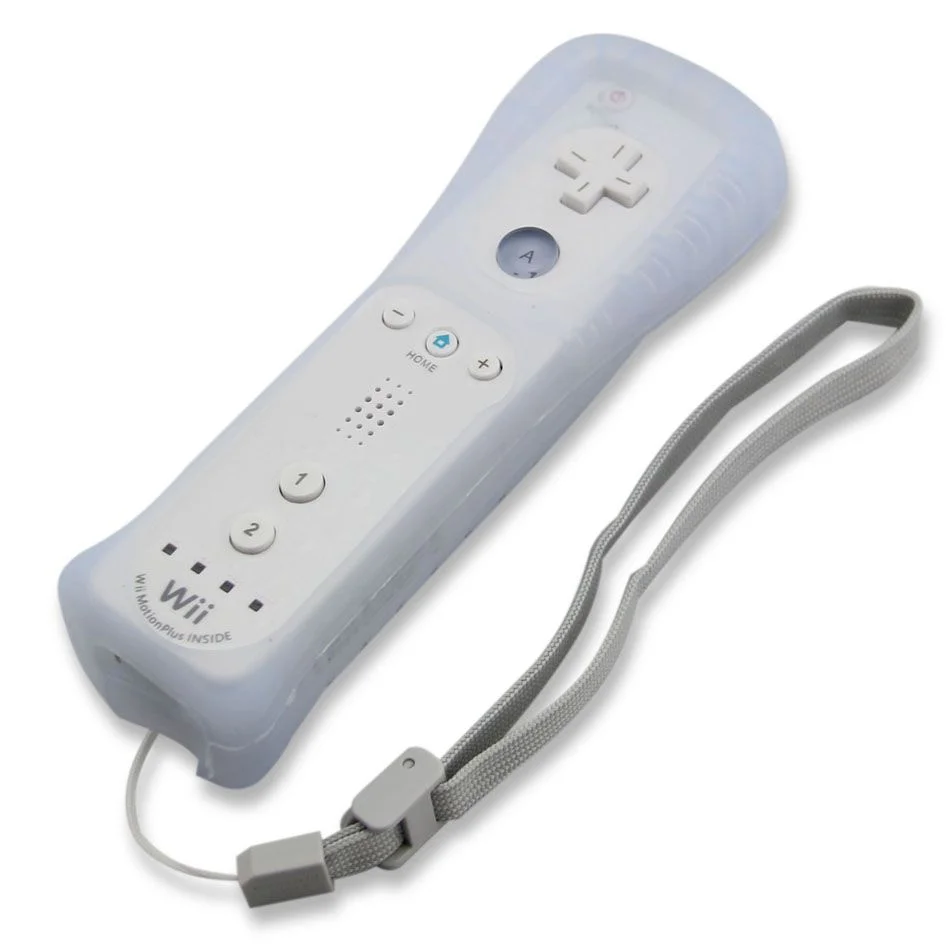 Imagem 3 de 5 do produto Controle Wii Remote Motion Plus Nintendo Wii Branco Wii U.
