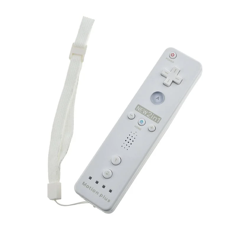 Imagem 5 de 5 do produto Controle Wii Remote Motion Plus Nintendo Wii Branco Wii U.