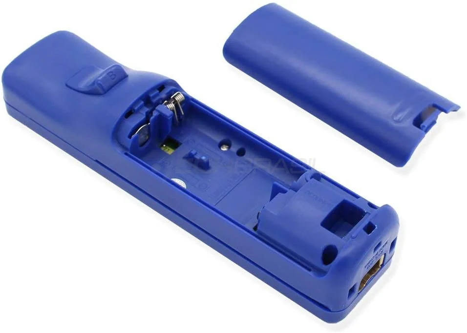 Imagem 4 de 5 do produto Controle Wii Remote Plus + Nunchuck Para Nintendo Wii E Nintendo Wii U Azul Escuro