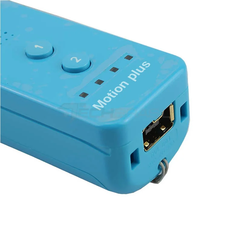 Imagem 5 de 5 do produto Controle Wii Remote Plus + Nunchuck Para Nintendo Wii E Nintendo Wii U Azul