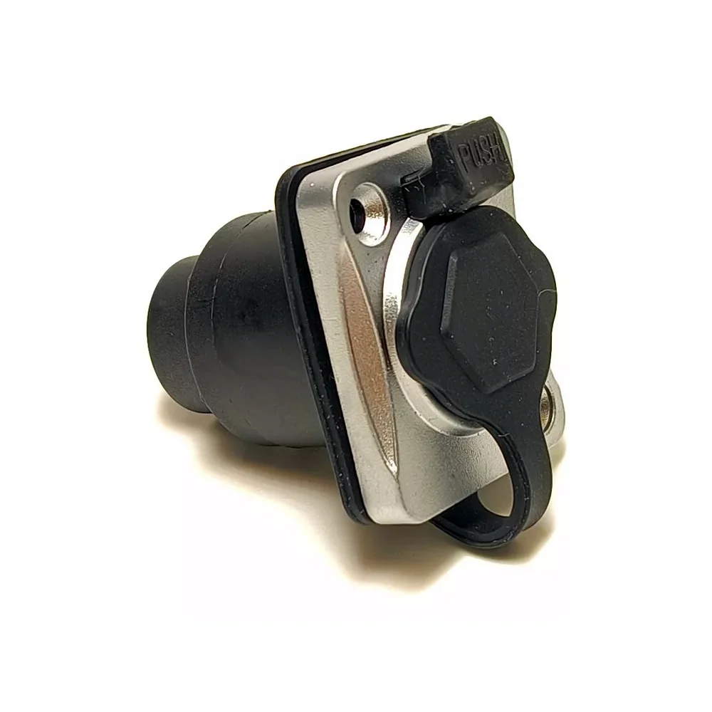 Imagem 3 de 4 do produto Conector Femêa Ethercon Rj45 Outdoor De Painel