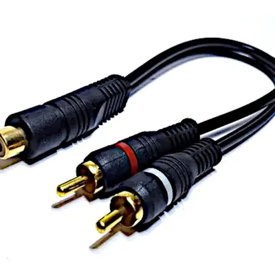 Cabo Y Rca 1 Fêmea Para 2 Machos 20 Cm.