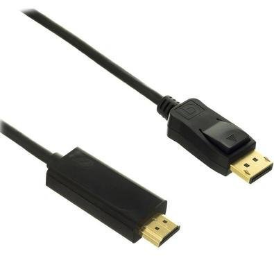 Cabo Displayport Para HDMI 4k 1,80 Metros