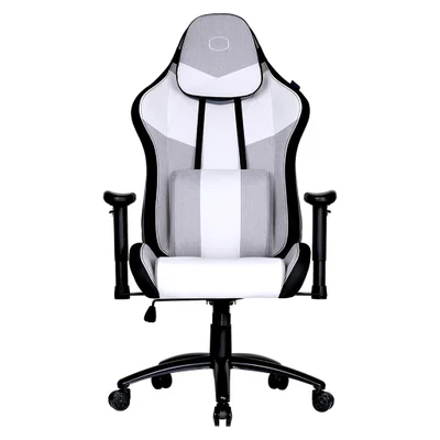 Cadeira Gamer Cooler Master Caliber R3c Cinza E Branca C/ Base De Aco - Cmi-gcr3c-gw