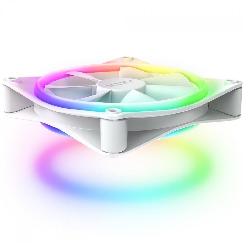 PC用ファン・クーラー NZXT F120RGB DUO 120mm INTERNAL USB HUB Kit Fan Com 3 Unidades NZXT F120RGB DUO, RGB, 120mm, Black