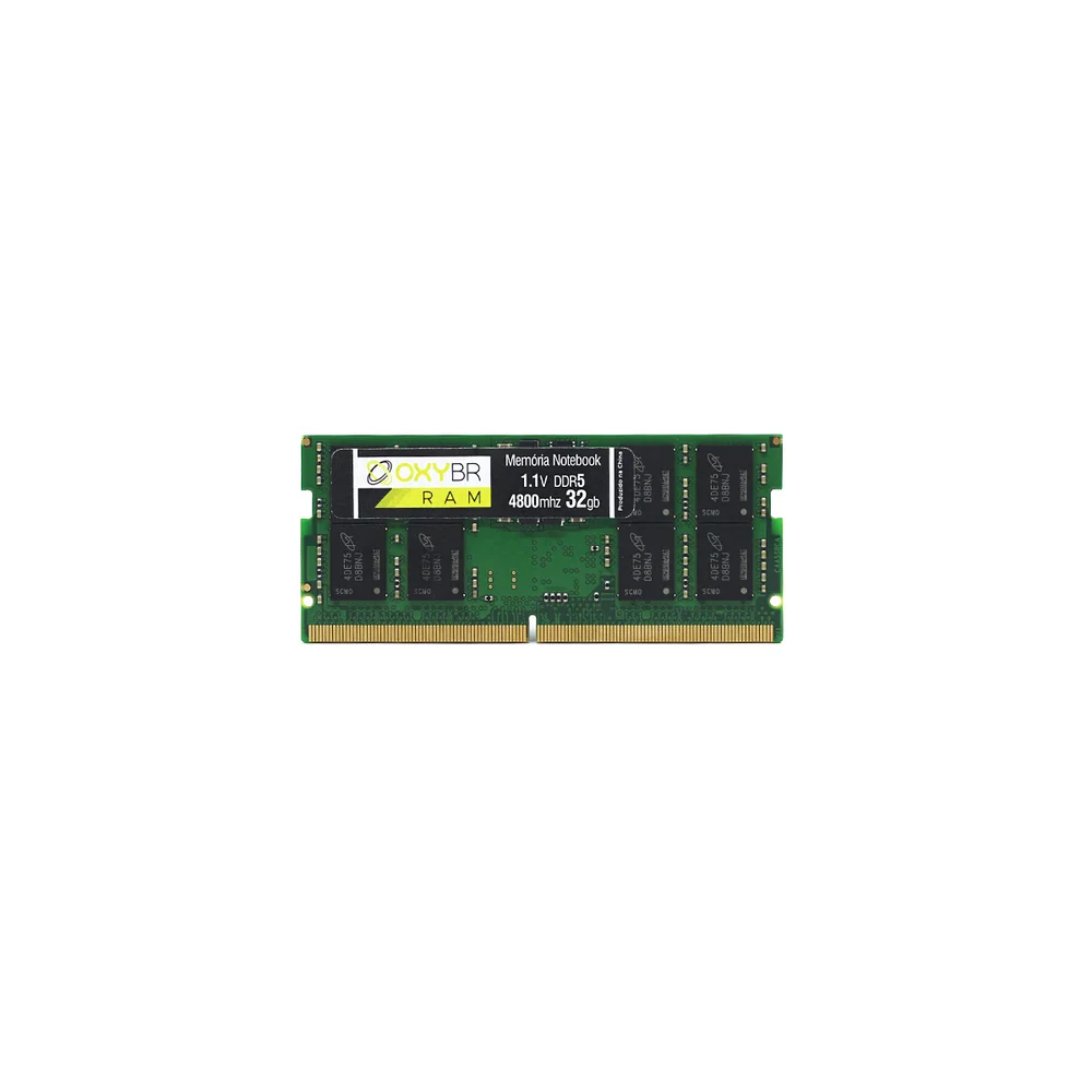 Memória Ram Notebook Oxybr Ddr5 32gb 4800mhz
