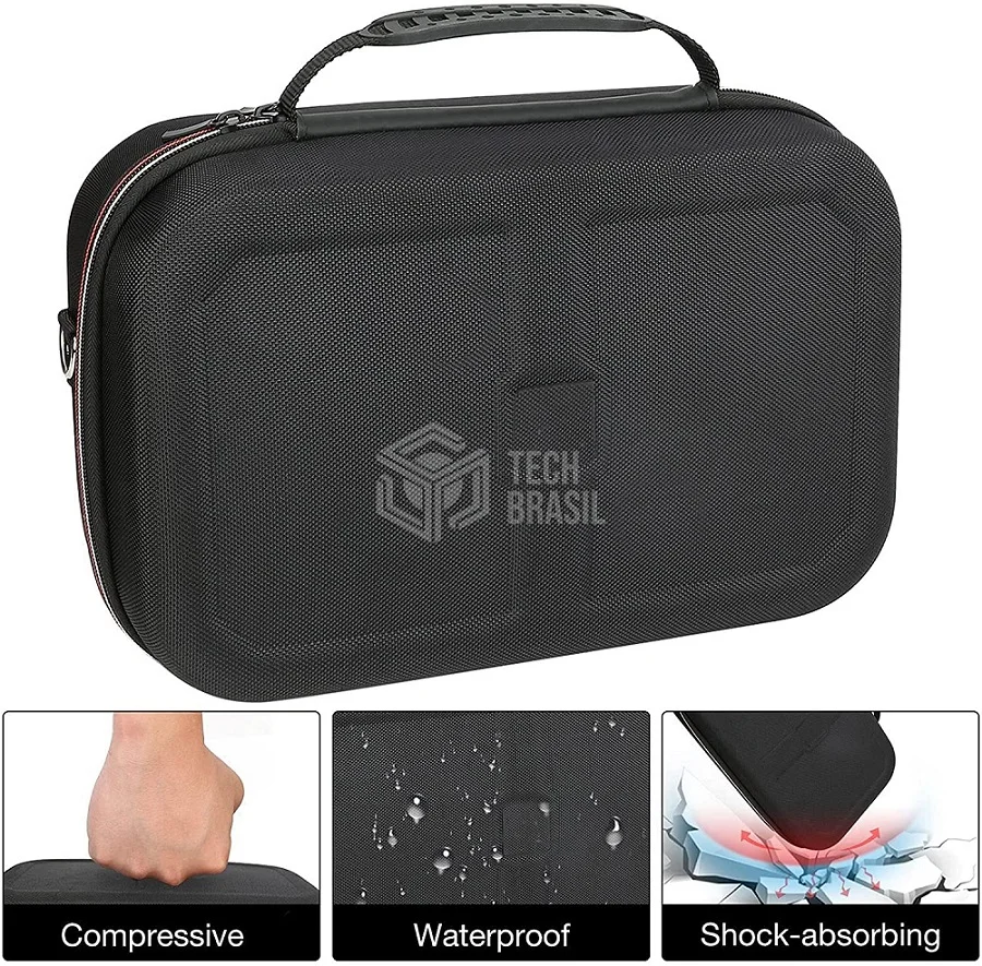 Imagem 3 de 5 do produto Bolsa Para Transporte Maleta Case Capa Para Nintendo Switch Preta