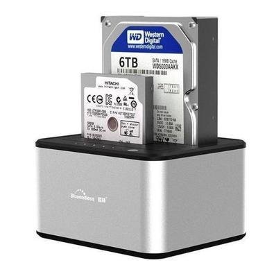 Dock Station Duplo Sata/ssd 2.5/3.5 Usb 3.0 - Função Clone Offline