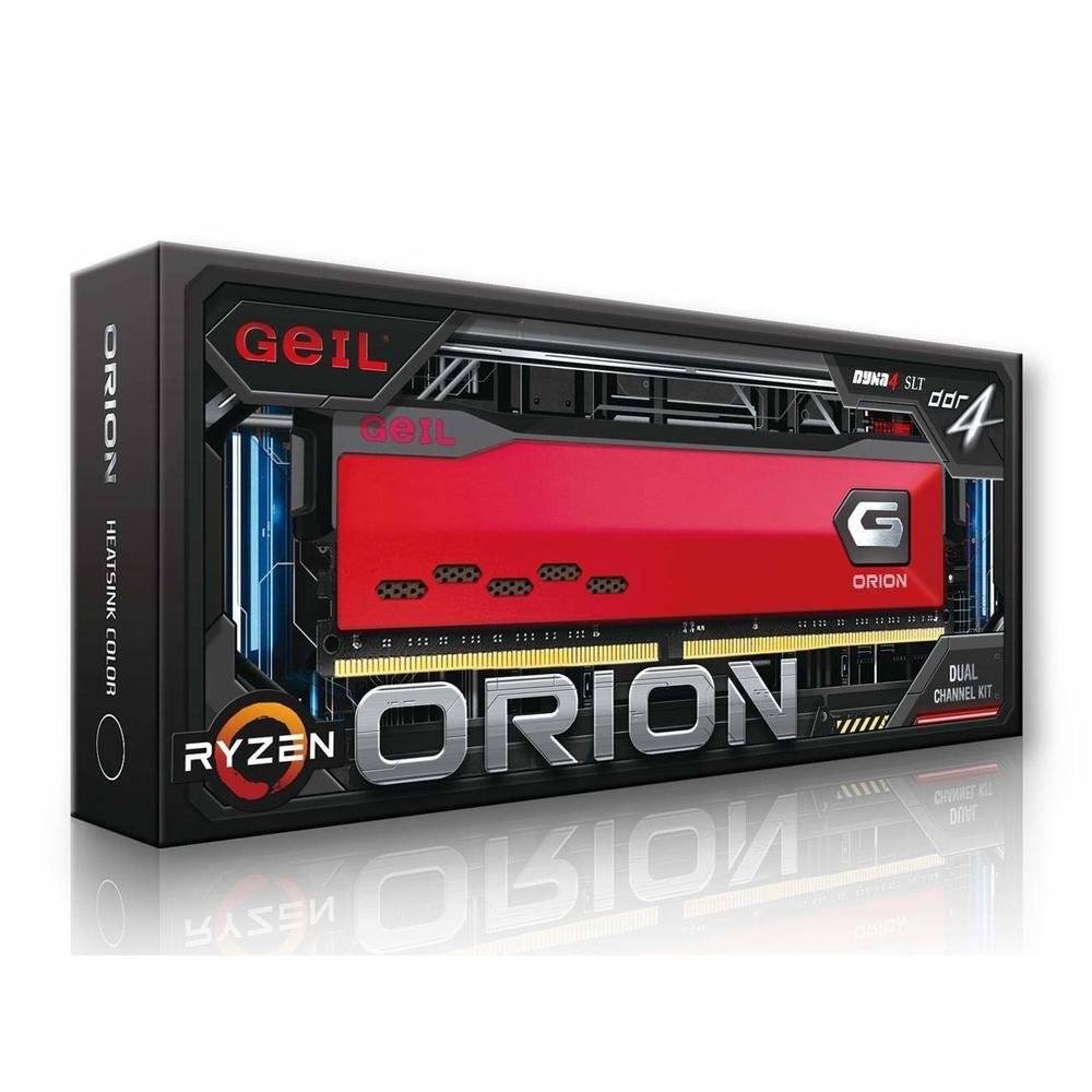 Memória DDR4 Geil Orion 16GB 3200MHz Gray