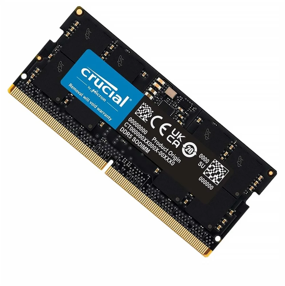 Imagem 2 de 3 do produto Memória 16gb Ddr4 4800mhz Crucial, Notebook - Cb16gs4800