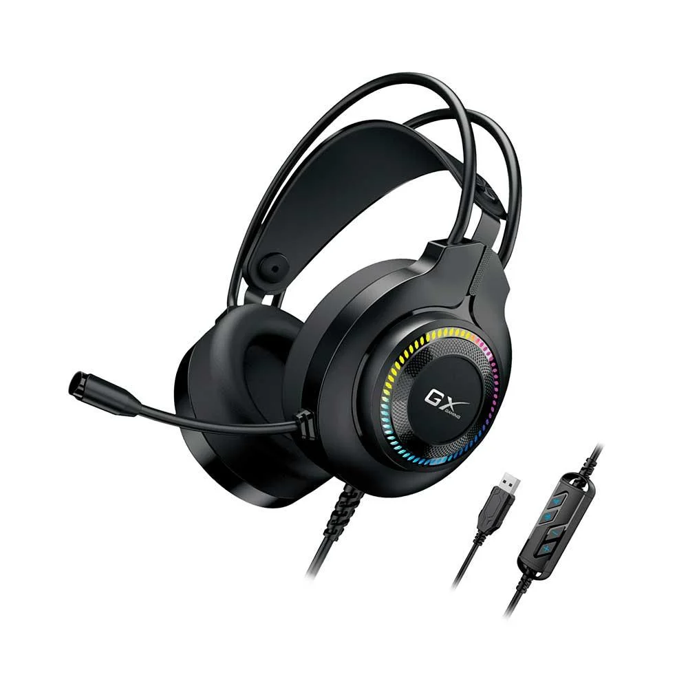 Imagem 3 de 4 do produto Headset Gamer Genius Hs-gx580u Preto.