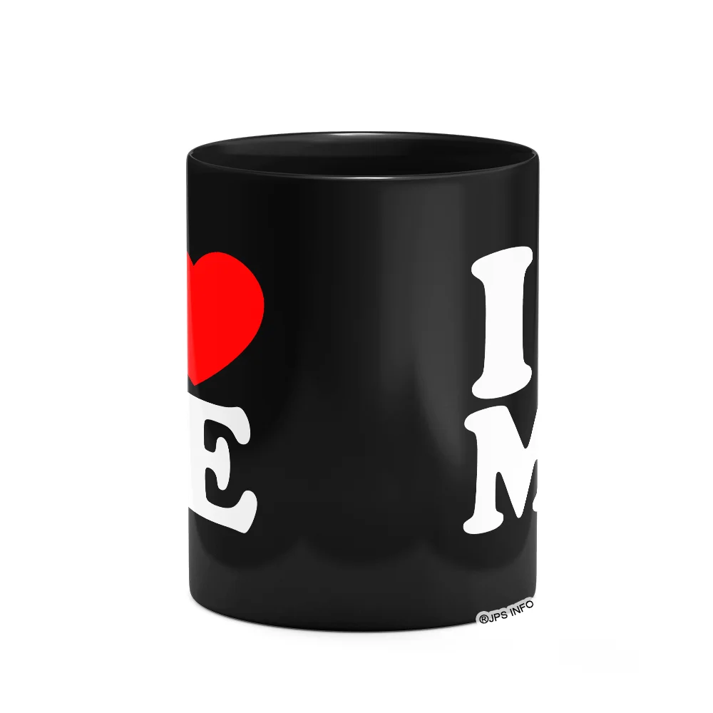 Imagem 2 de 3 do produto Caneca Geek - I Love Me - Modern Family - Preta 325ml