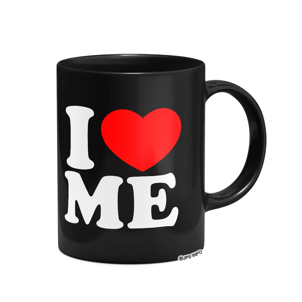 Imagem 3 de 3 do produto Caneca Geek - I Love Me - Modern Family - Preta 325ml