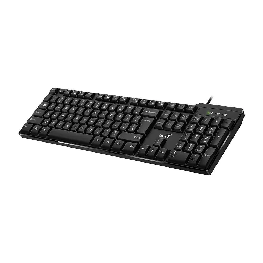 Imagem 2 de 4 do produto Teclado Multimidia Genius Kb-100x Usb Preto Abnt 2.