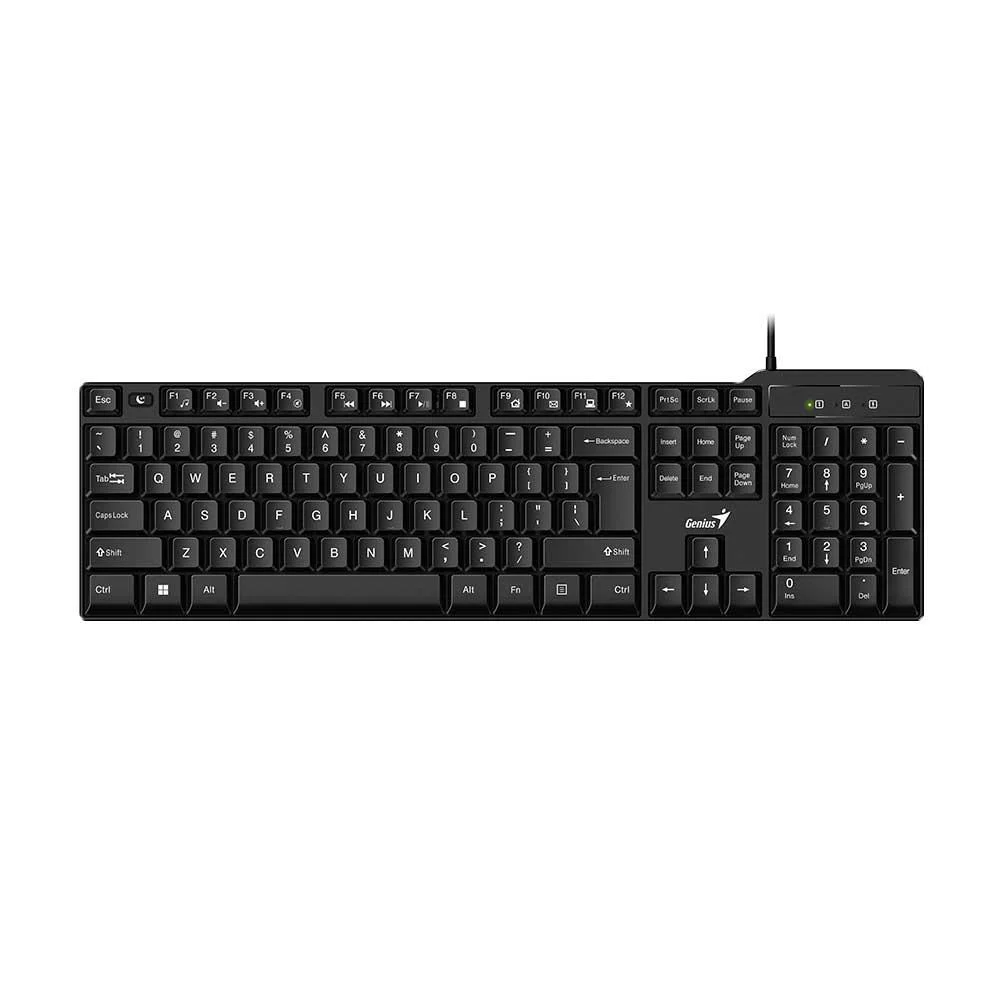 Imagem 3 de 4 do produto Teclado Multimidia Genius Kb-100x Usb Preto Abnt 2.