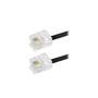 CABO TELEFONE LISO 2m PRETO 018-1395 CONNECT PRO
