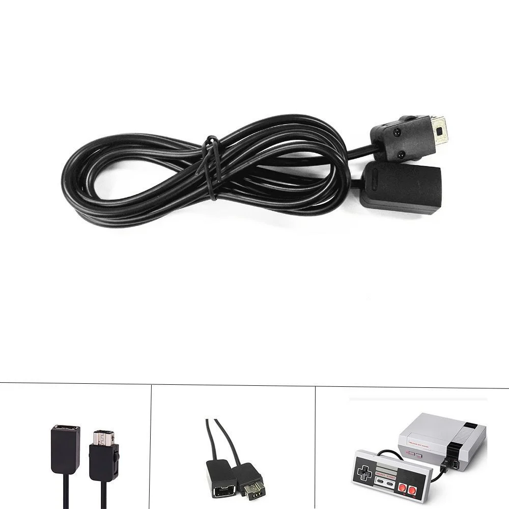 Imagem 3 de 5 do produto Cabo Extensor Controle Nintendo Nintendinho Nes Classic 1,8m