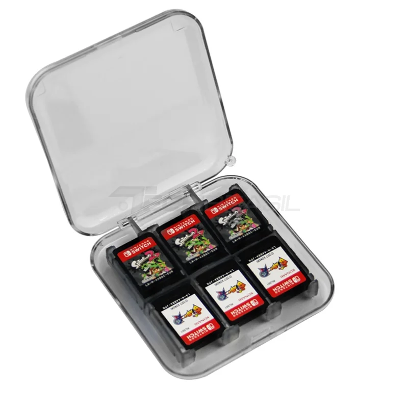 Imagem 3 de 5 do produto Case Estojo Porta 12 Jogos Cartuchos Para Nintendo Switch