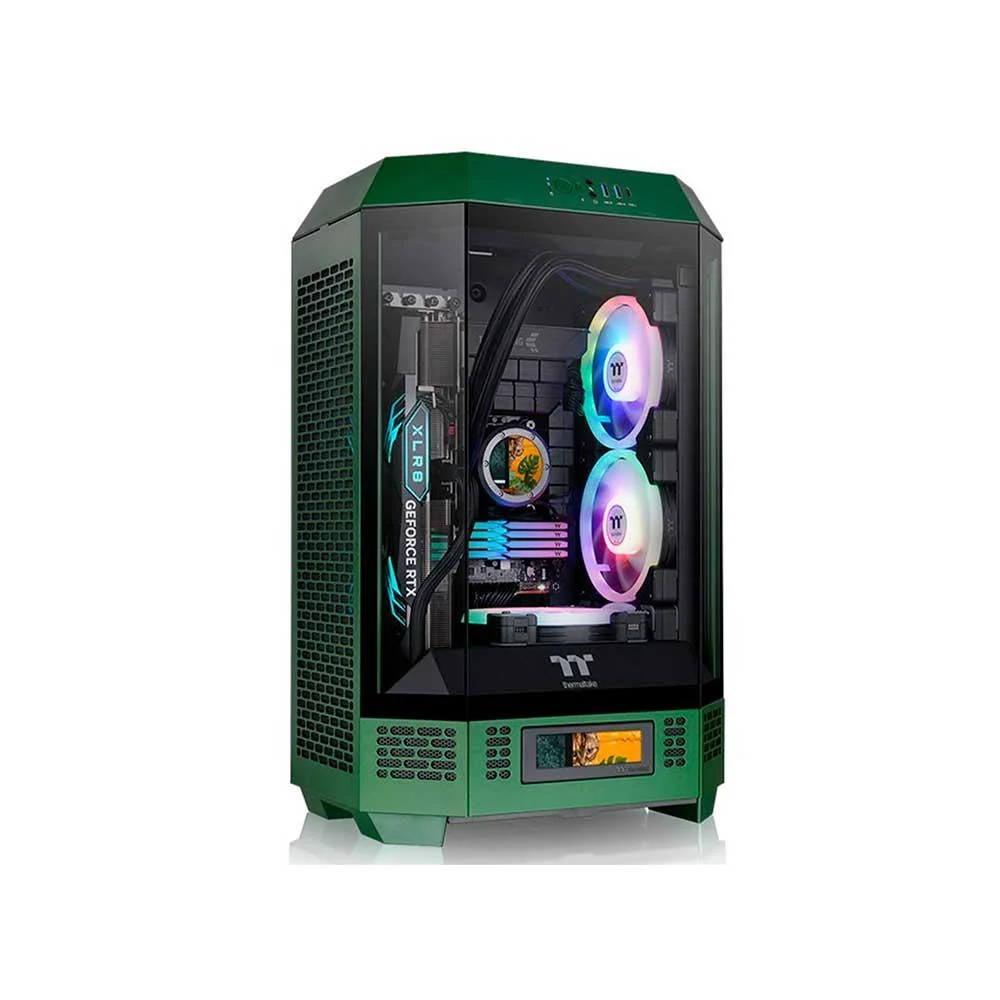 Imagem 2 de 4 do produto Gabinete Thermaltake The Tower 300 Verde