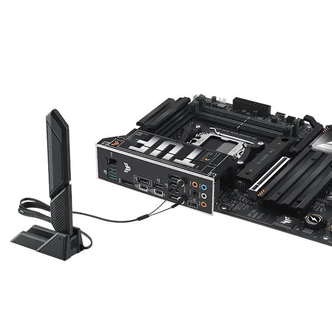 Placa Mãe Asus Tuf Gaming X870-plus Wifi 7 Amd Am5 4xDDR5 Chipset X870 Atx 8
