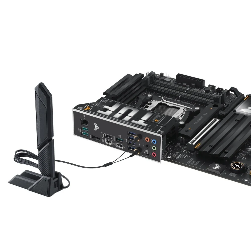 Imagem 2 de 5 do produto Placa Mãe Asus Tuf Gaming X870-plus Wifi 7 Amd Am5 4xDDR5 Chipset X870 Atx