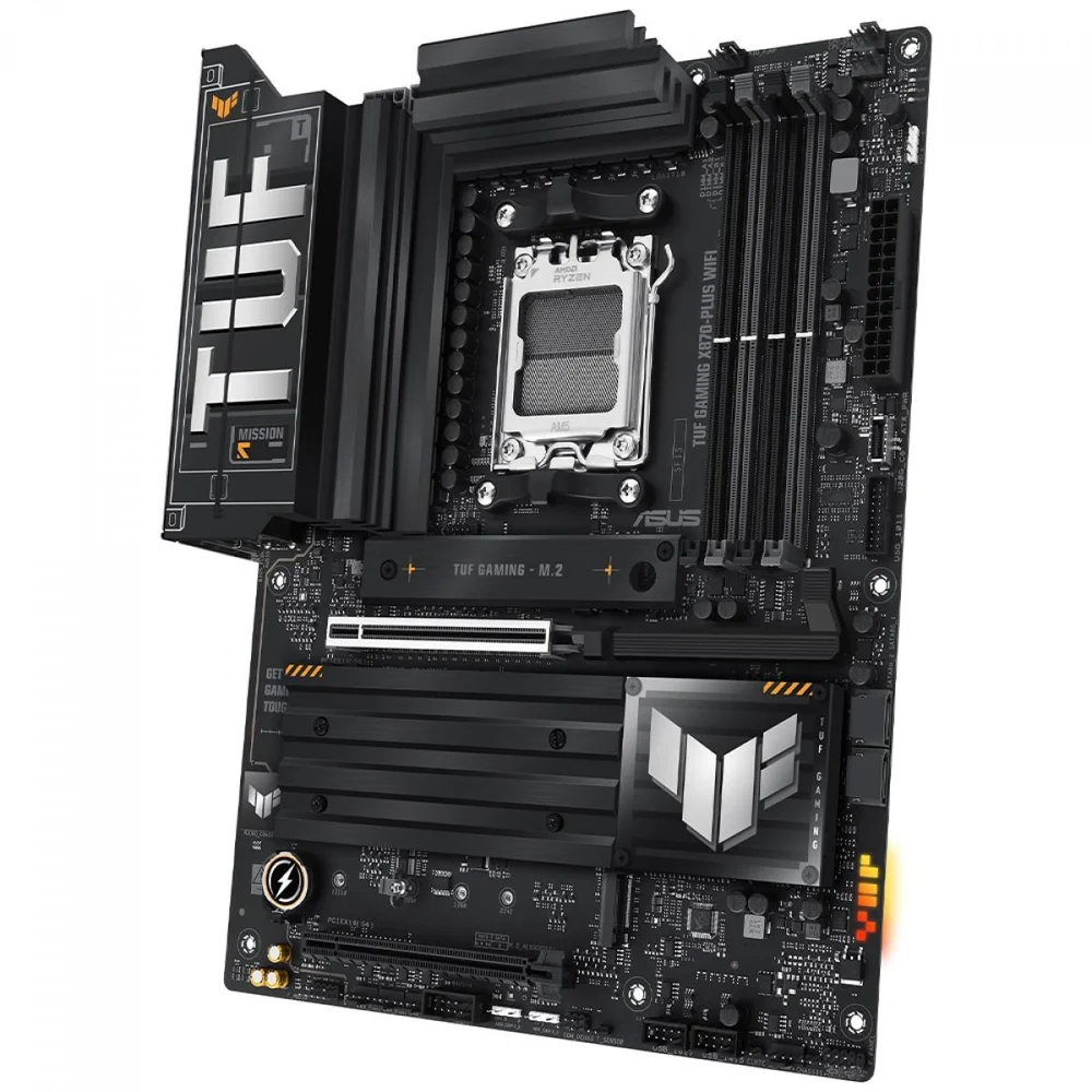 Imagem 5 de 5 do produto Placa Mãe Asus Tuf Gaming X870-plus Wifi 7 Amd Am5 4xDDR5 Chipset X870 Atx