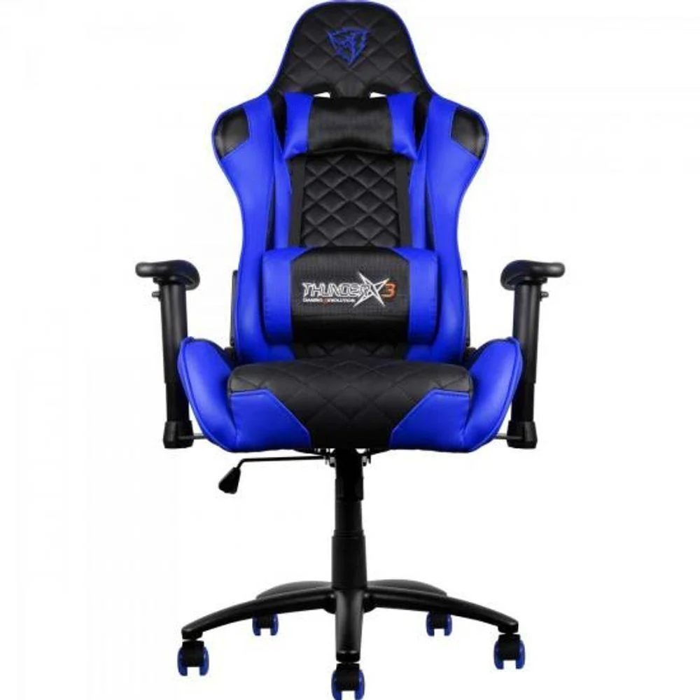 Cadeira Gamer Tgc12 Preta/azul Thunderx3 Cadeira Gamer Tgc12 Preta/azul Thunderx3