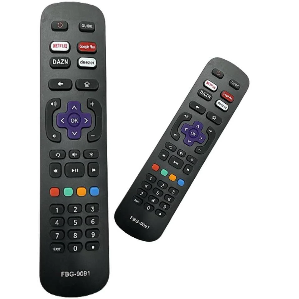 Imagem 2 de 5 do produto Controle Remoto Tv Smart Aoc Roku Compatível 9091