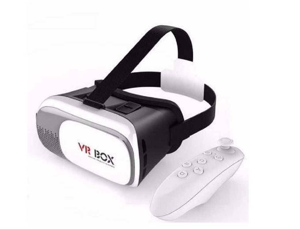 Óculos 3d Vr Virtual Box 2.0 Celular Smartphone Com Controle.