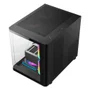 Gabinete Gamer Hayom Gb1798 Com 4 Fans RGB Com Vidro Preto